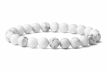 Howlite Crystal Bracelet       Creativity, Calming, Divine