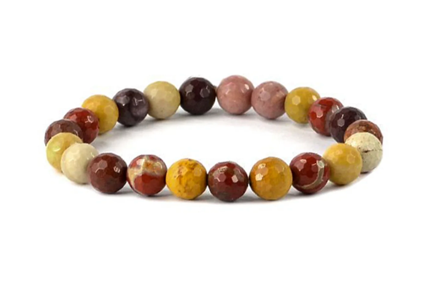 Mookaite Crystal Bracelet  Brings Peace, Helps Decision Making, Emotional Growth