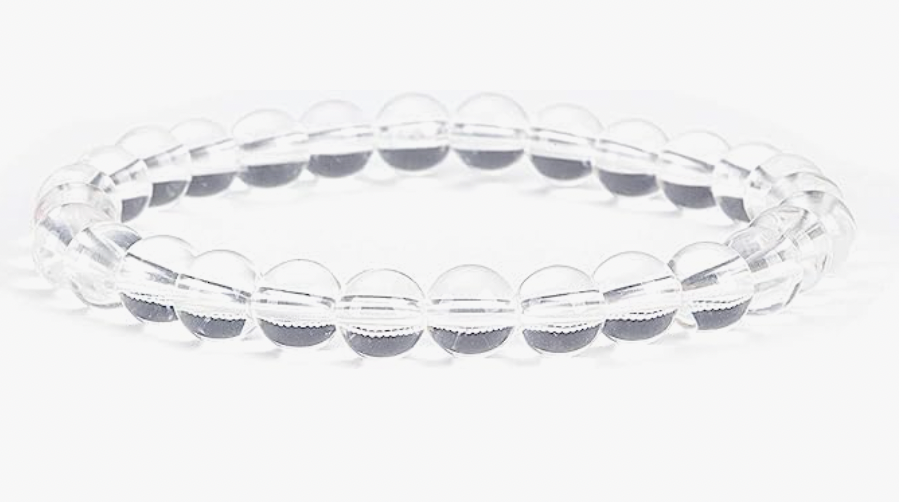 Clear Quartz Crystal Bracelet   Clarity, Acceptance, Higher Consciousness