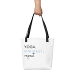 Good Vibes Tote Bag- Yoga