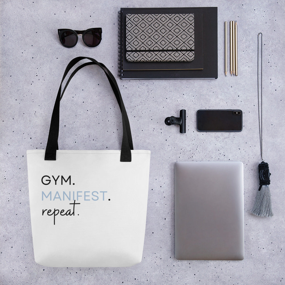 Good Vibes Tote Bag- Gym