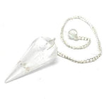 CLEAR QUARTZ CRYSTAL PENDULUM